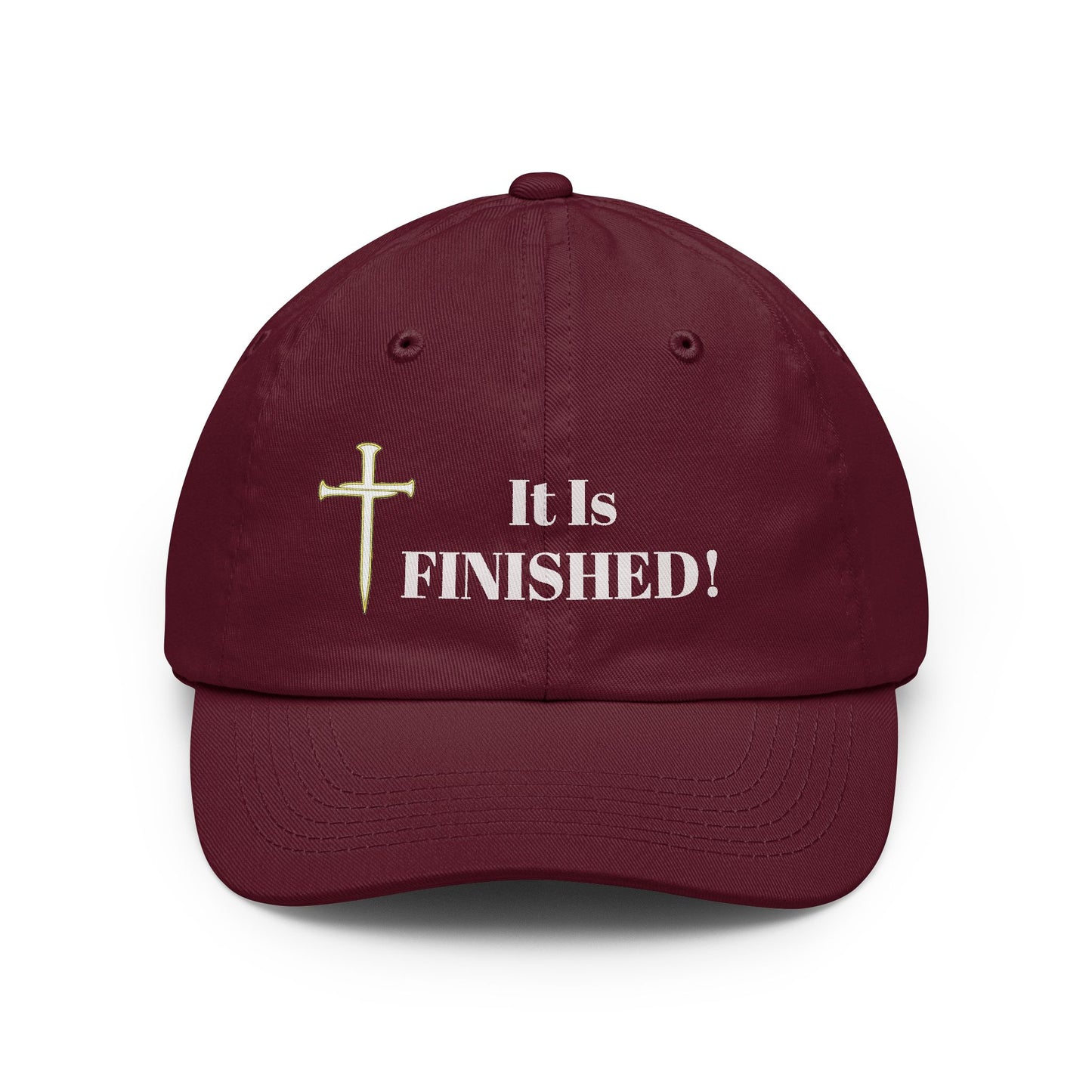 It is FINISHED! | Customizable Embroidered Text Cap