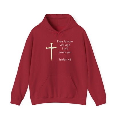 Isaiah 45 Hoodie | Christian Faith Scripture Sweatshirt