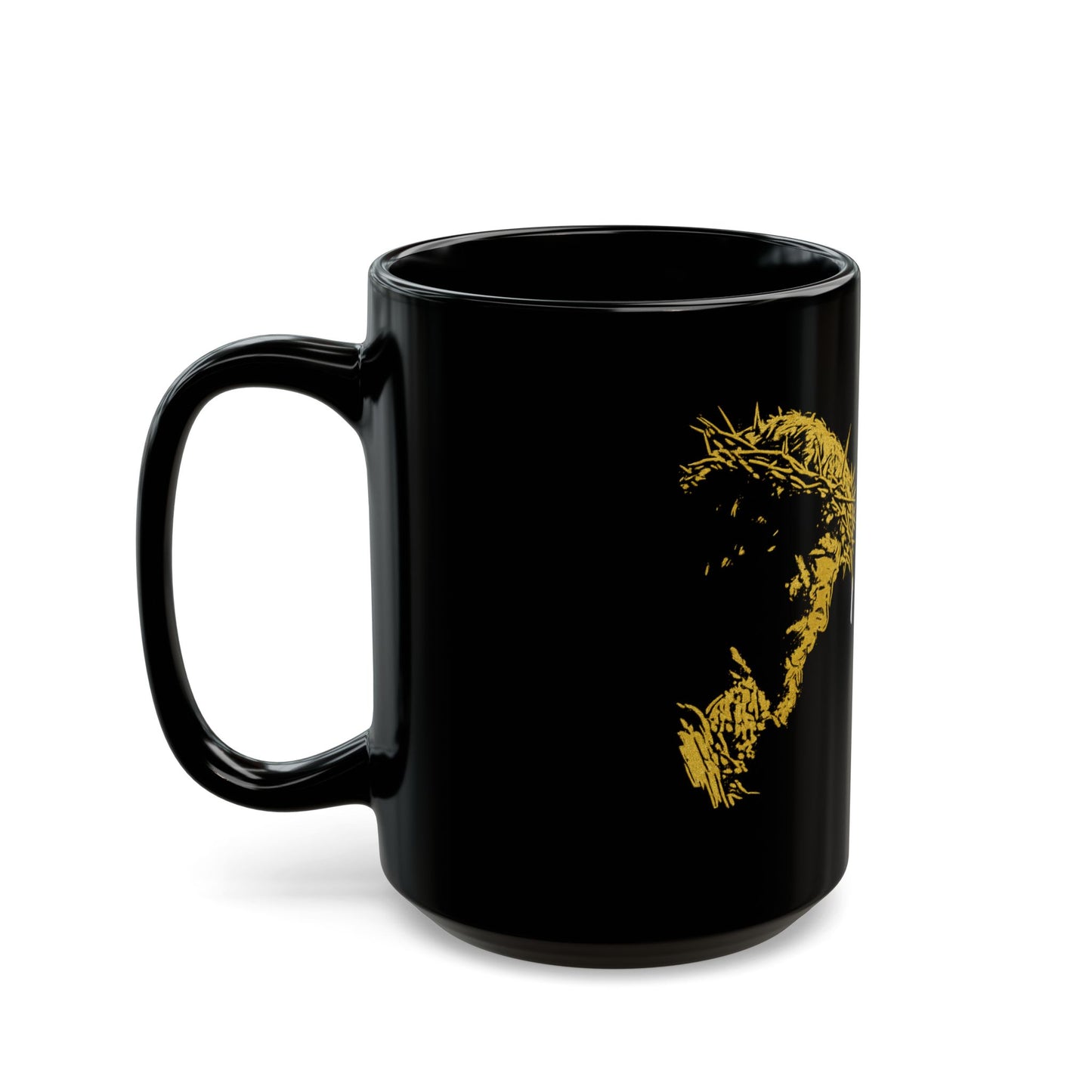 Isaiha 46-old age Black Mug (11oz, 15oz)