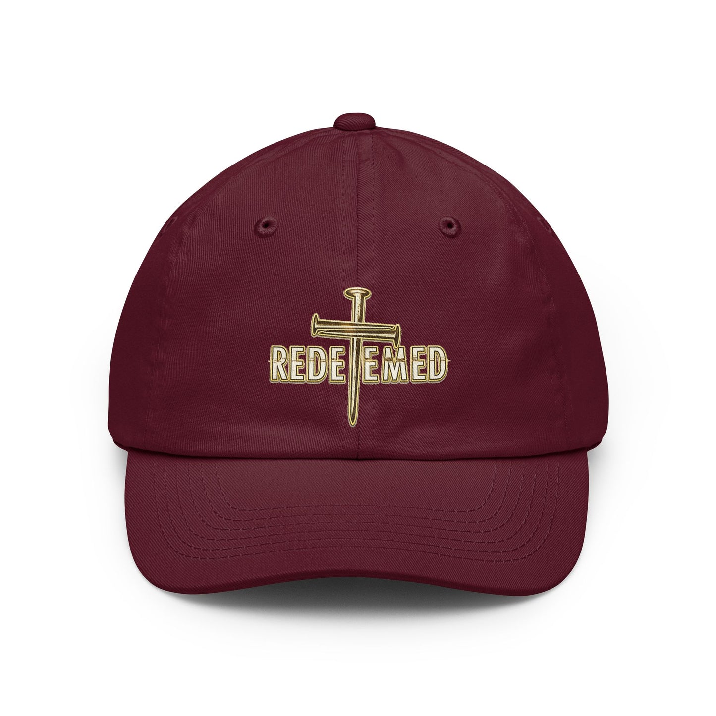 REDEEMED Hat | Customizable Embroidered Text Cap