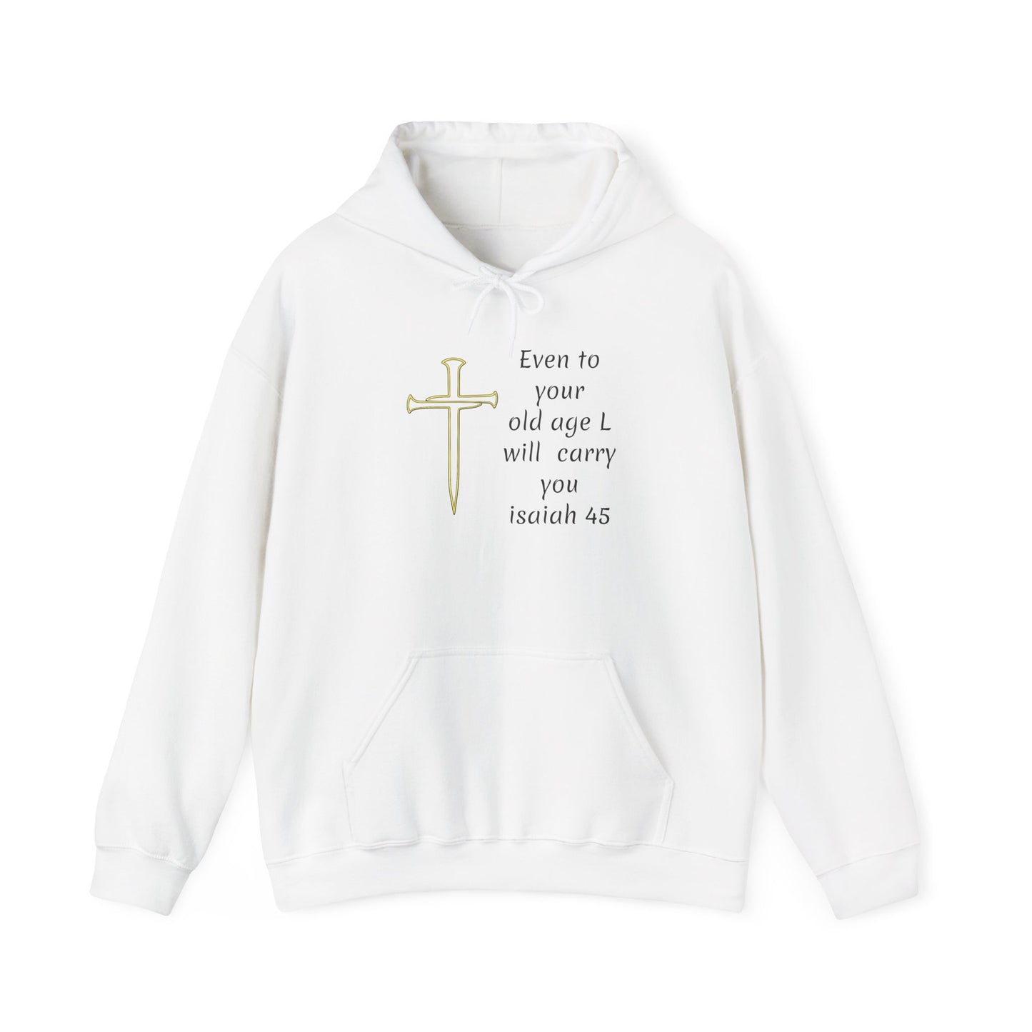 Isaiah 45 Hoodie | Christian Faith Scripture Sweatshirt