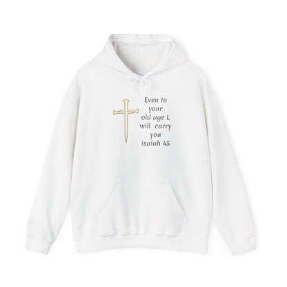Isaiah 45 Hoodie | Christian Faith Scripture Sweatshirt