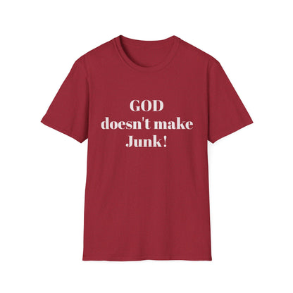 GOD DOESNT MAKE JUNK Unisex Softstyle T-Shirt