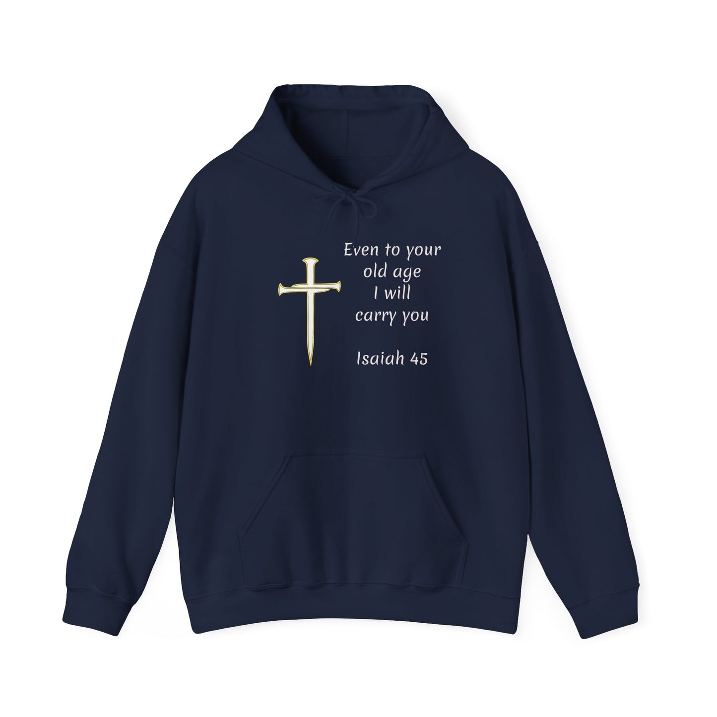 Isaiah 45 Hoodie | Christian Faith Scripture Sweatshirt