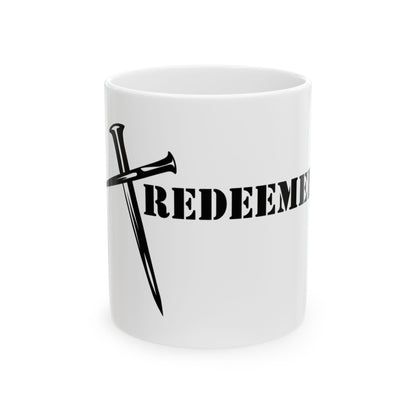 Redeemed Ceramic Mug, (11oz, 15oz)