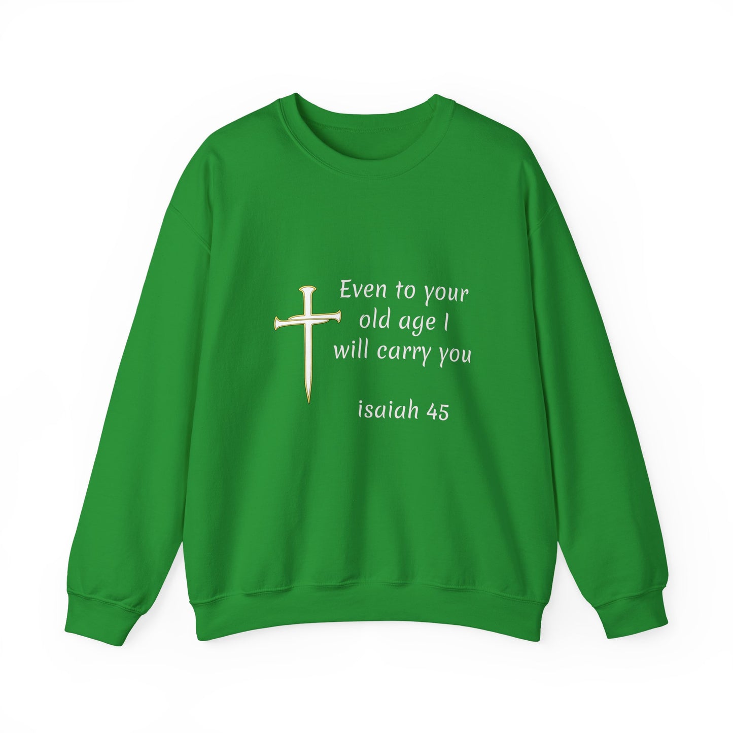 Isaiah 45 Sweatshirt | Christian Faith Graphic Pullover