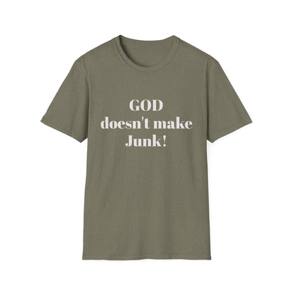 GOD DOESNT MAKE JUNK Unisex Softstyle T-Shirt