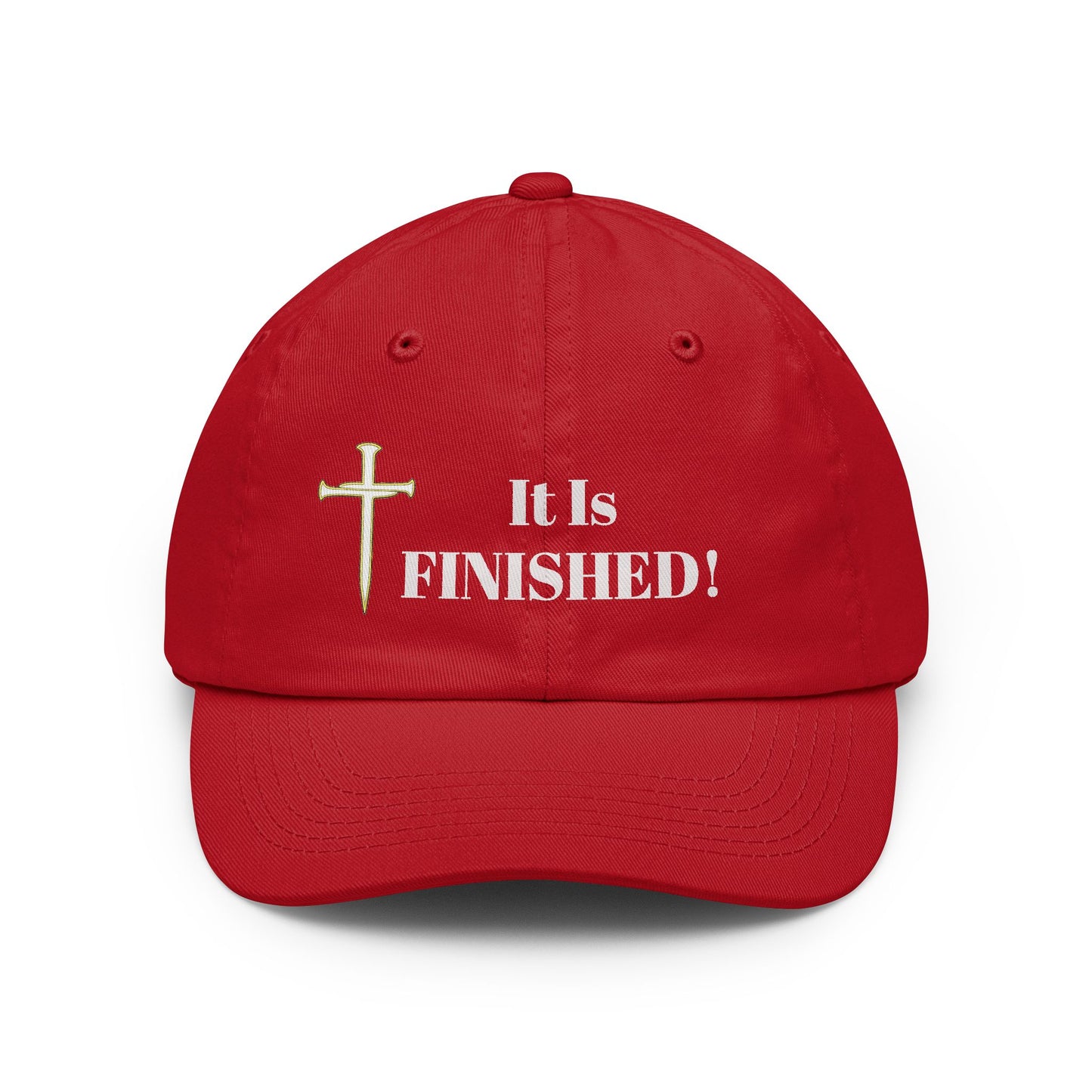 It is FINISHED! | Customizable Embroidered Text Cap