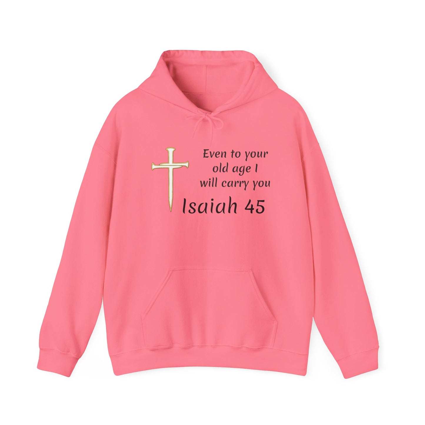 Isaiah 45 Hoodie | Christian Faith Scripture Sweatshirt