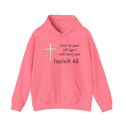 Isaiah 45 Hoodie | Christian Faith Scripture Sweatshirt