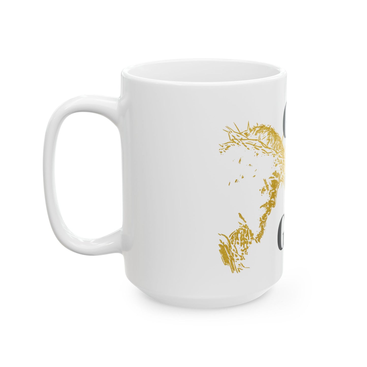 Grace over grindCeramic Mug, (11oz, 15oz)