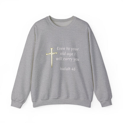 Isaiah 45 Sweatshirt | Christian Faith Graphic Pullover