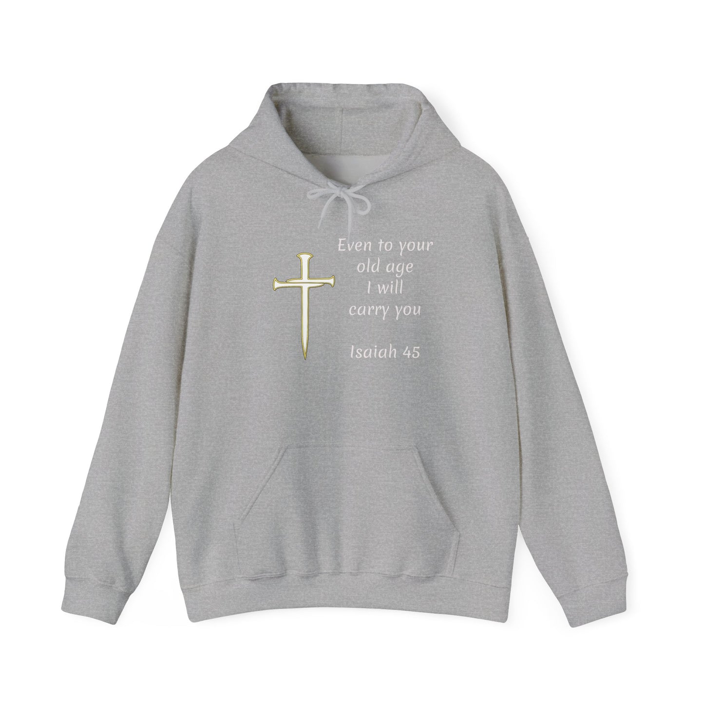 Isaiah 45 Hoodie | Christian Faith Scripture Sweatshirt
