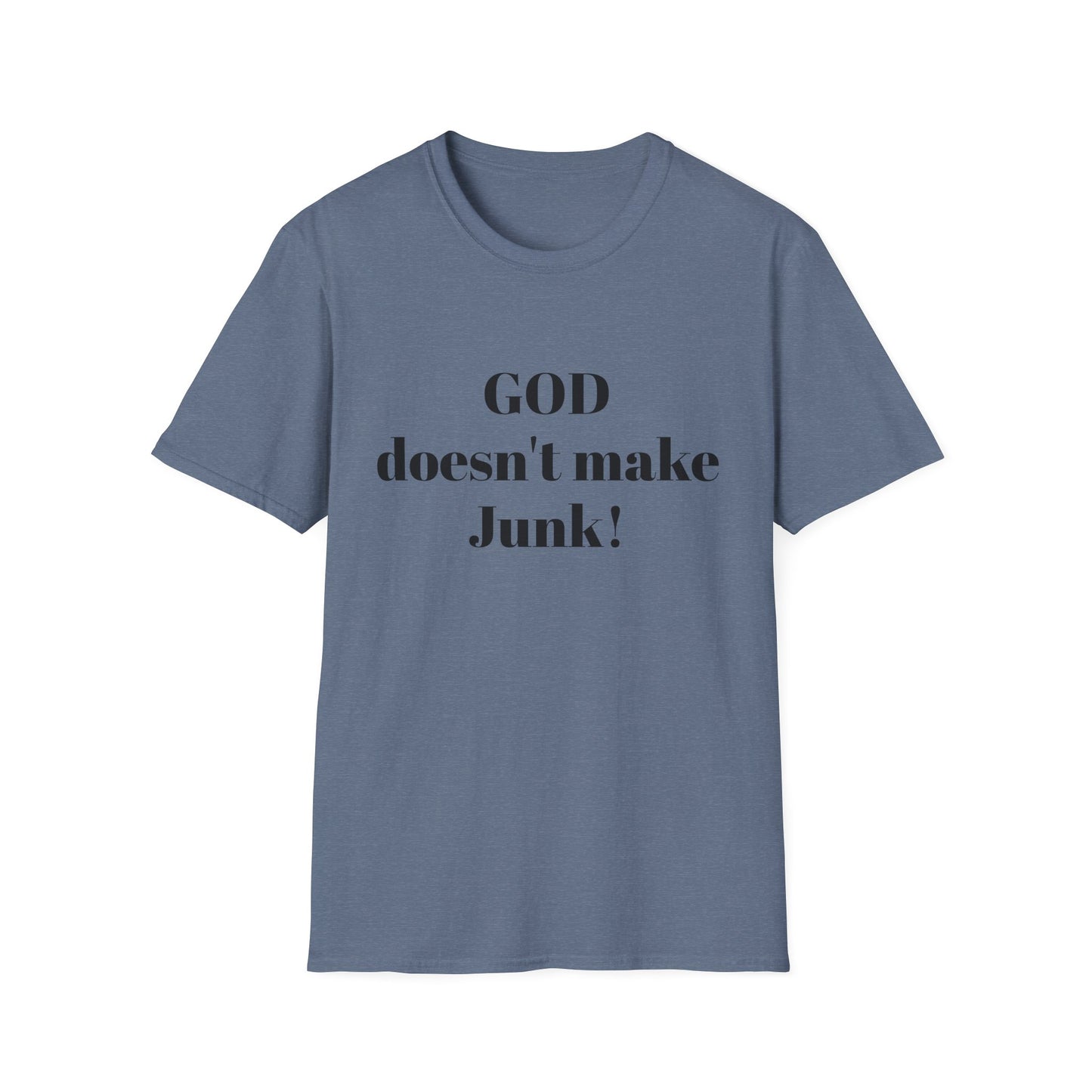 GOD DOESNT MAKE JUNK Unisex Softstyle T-Shirt