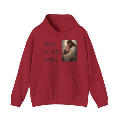 Add your loved ones face! Safe in His arms