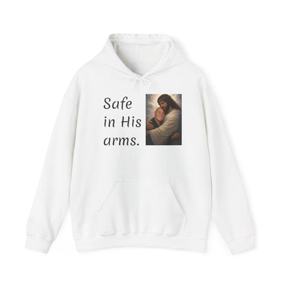 Add your loved ones face! Safe in His arms