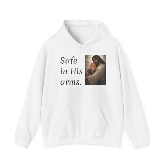 Add your loved ones face! Safe in His arms