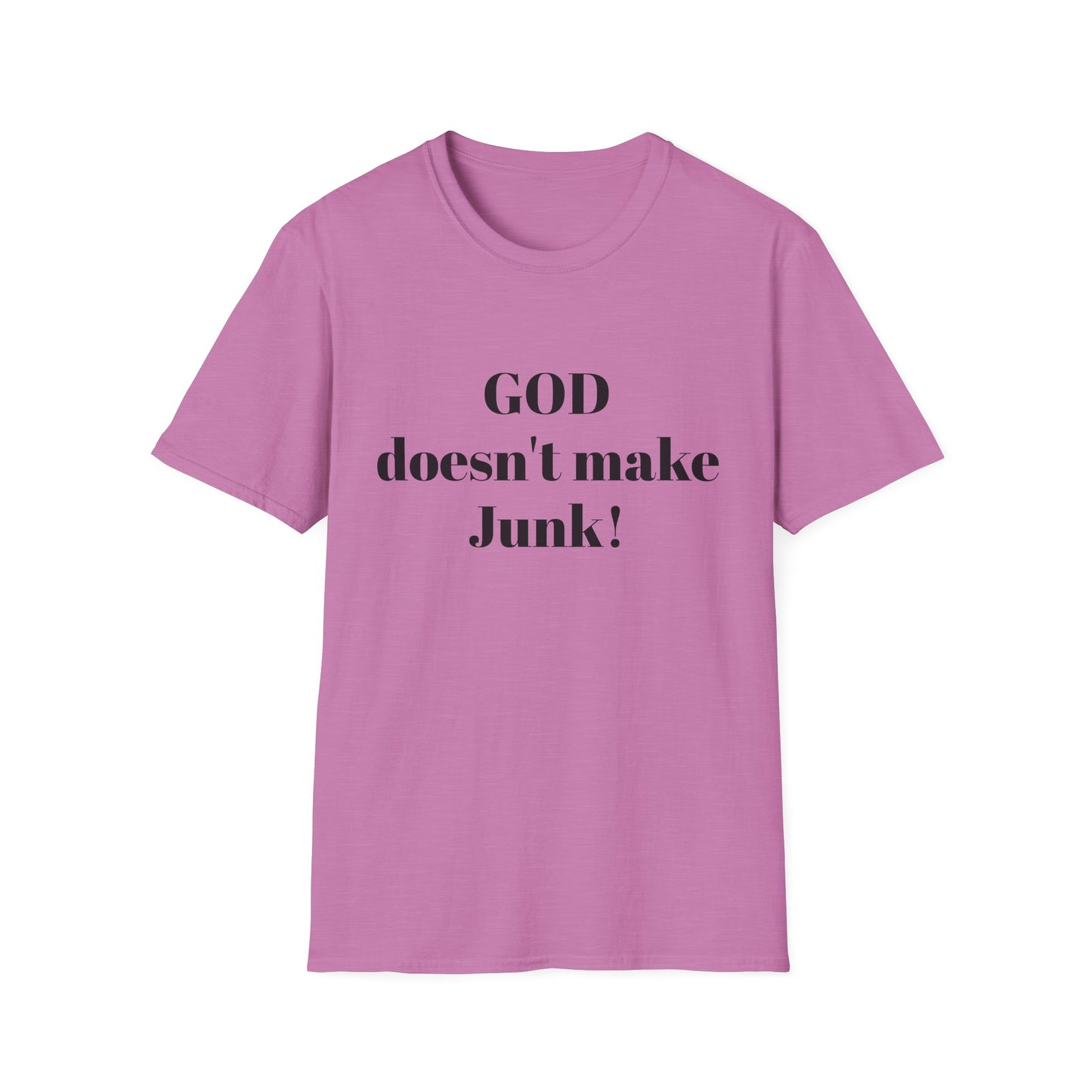 GOD DOESNT MAKE JUNK Unisex Softstyle T-Shirt