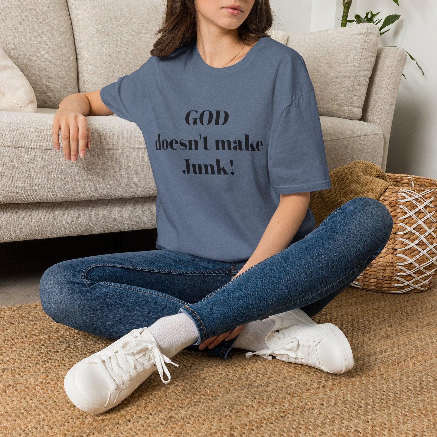 GOD DOESNT MAKE JUNK Unisex Softstyle T-Shirt