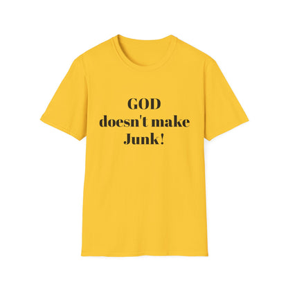GOD DOESNT MAKE JUNK Unisex Softstyle T-Shirt