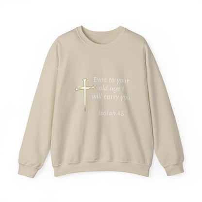 Isaiah 45 Sweatshirt | Christian Faith Graphic Pullover