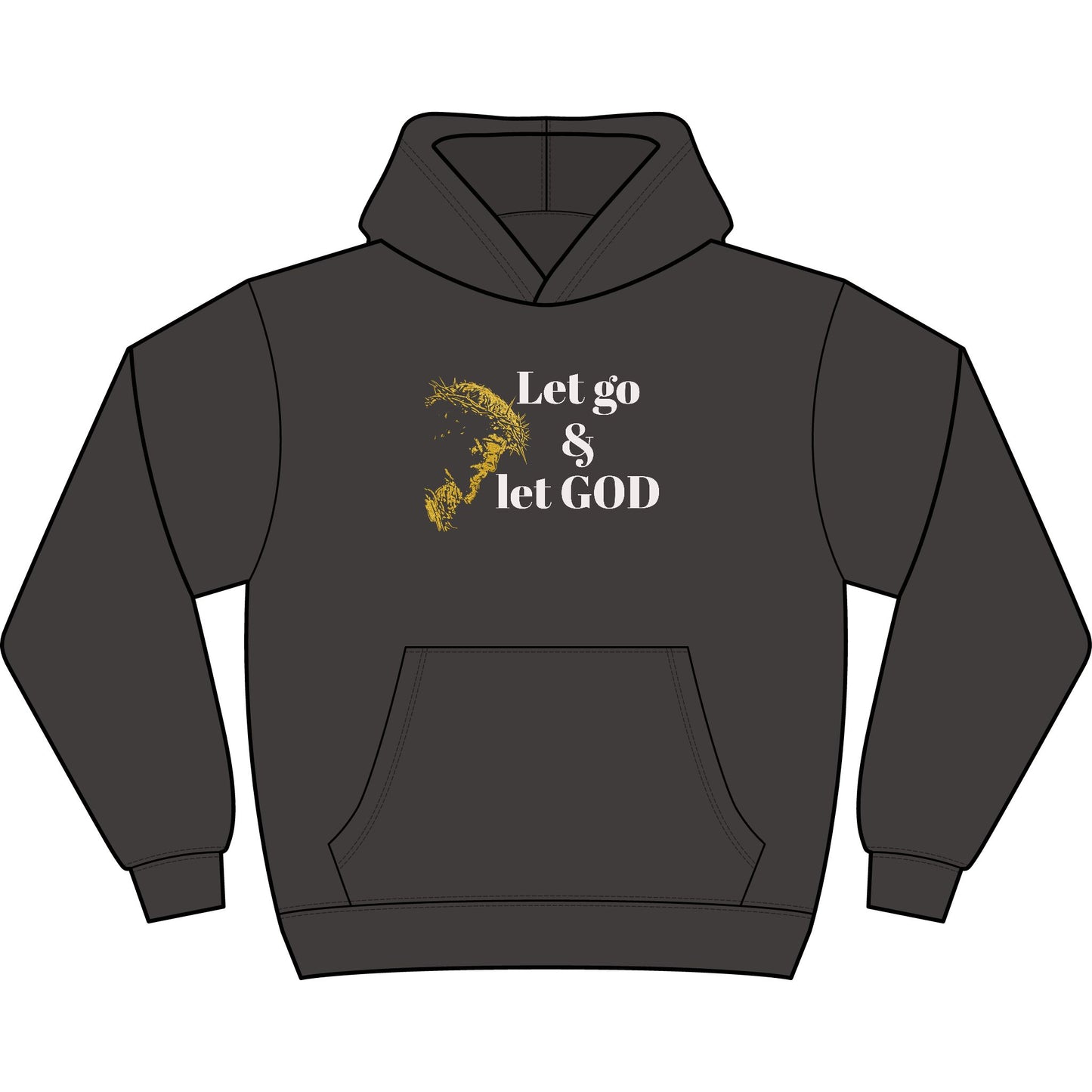 Let go and let God  Box Hoodie