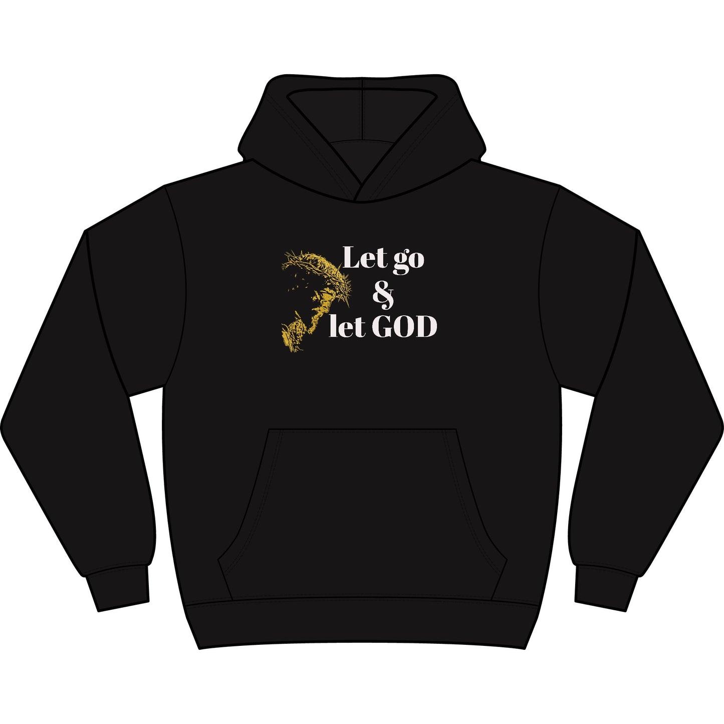 Let go and let God  Box Hoodie