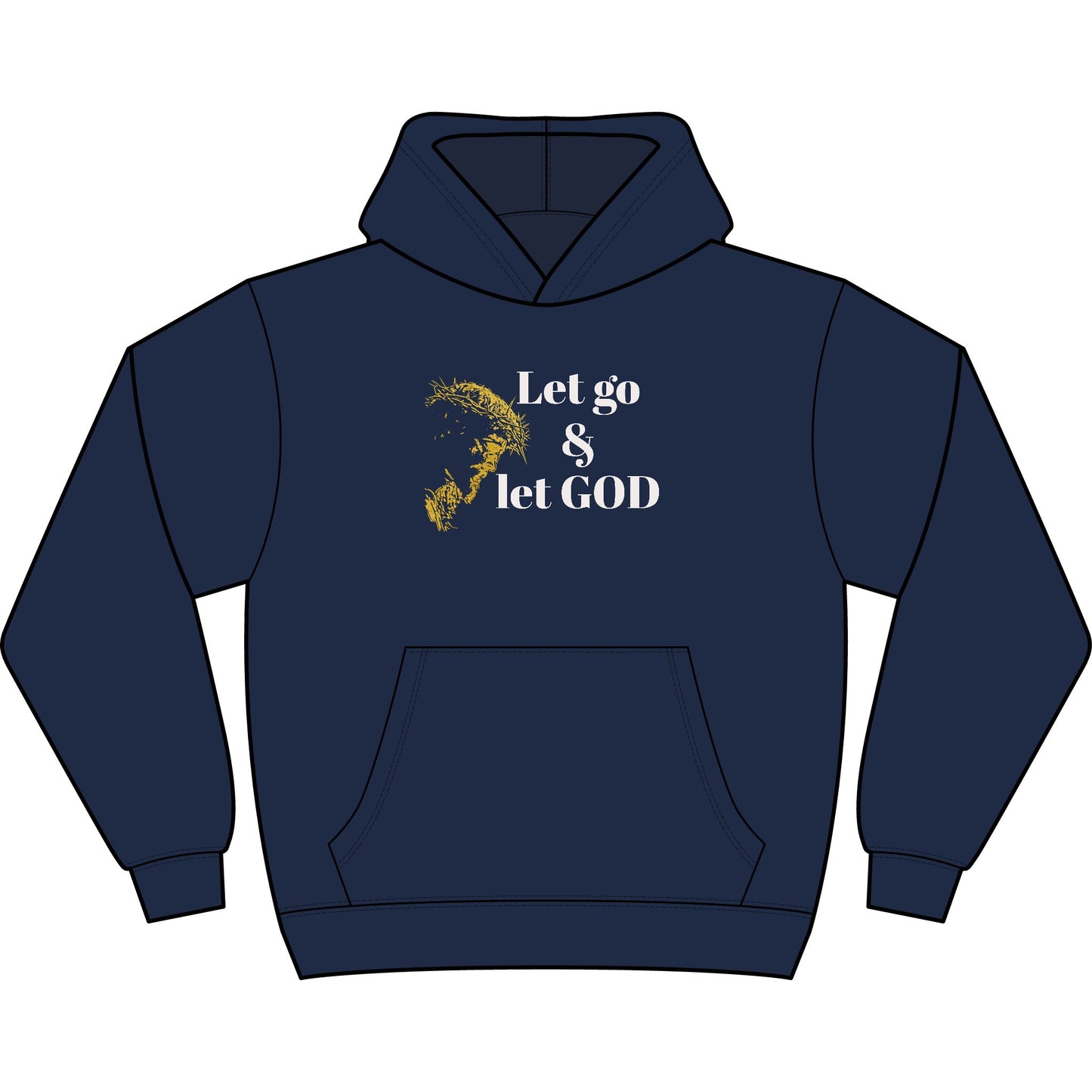 Let go and let God  Box Hoodie