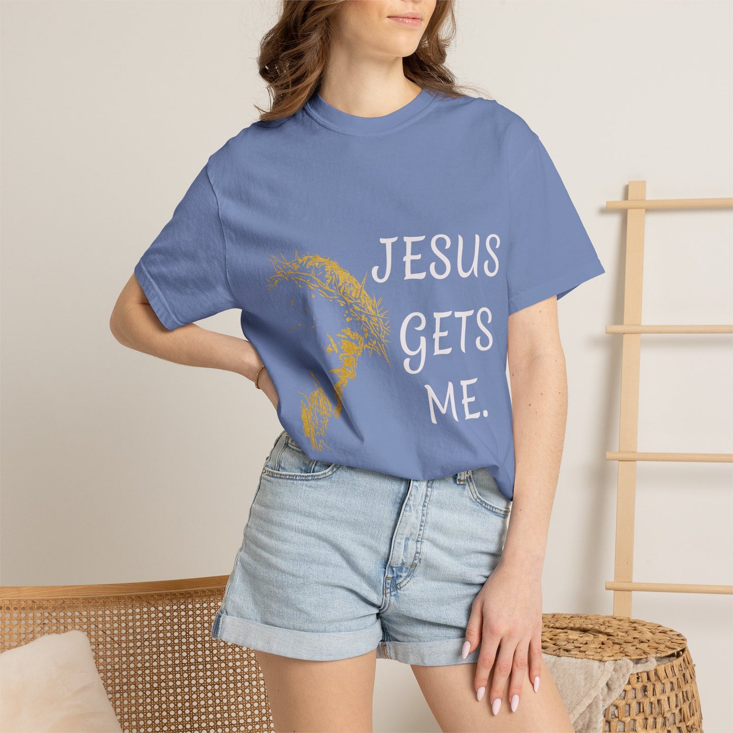 Jesus gets me  T-Shirt | Christian Faith Prayer Tee
