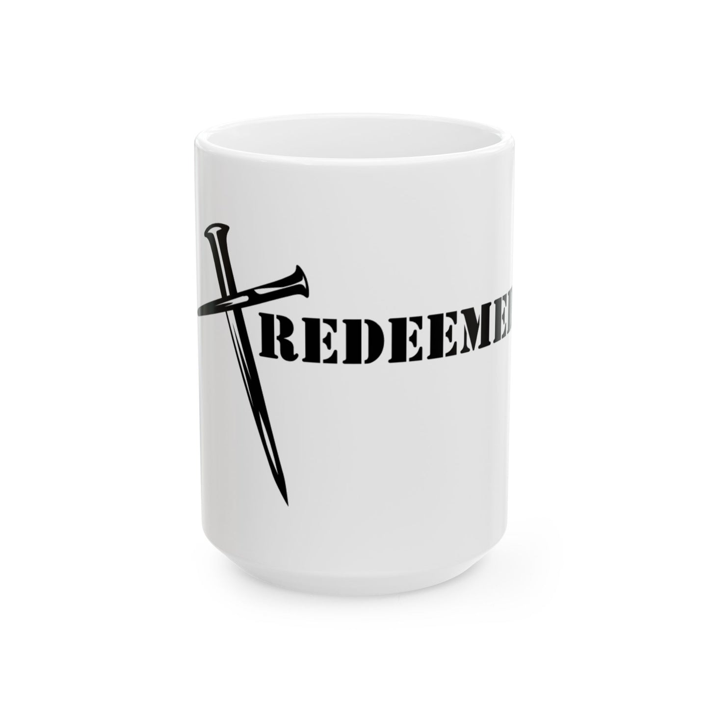 Redeemed Ceramic Mug, (11oz, 15oz)