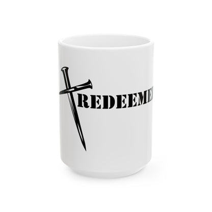 Redeemed Ceramic Mug, (11oz, 15oz)
