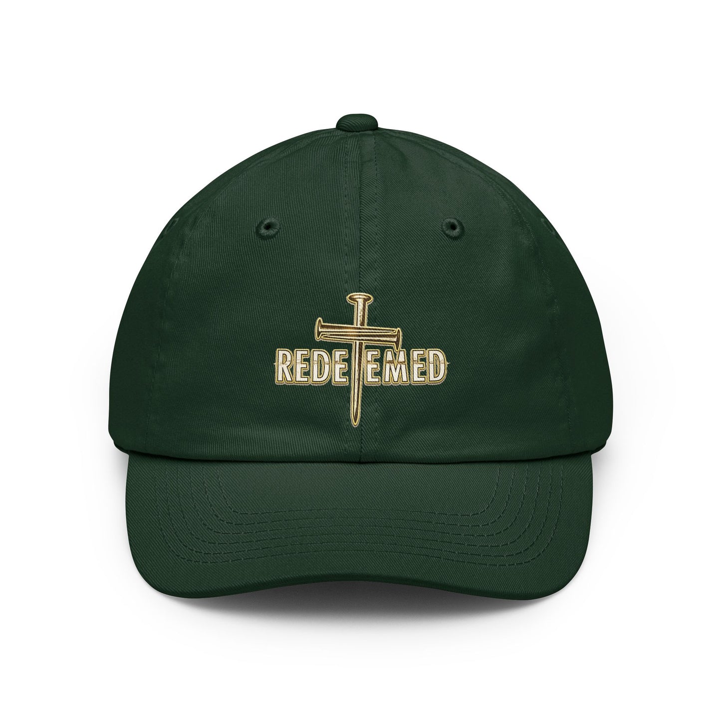 REDEEMED Hat | Customizable Embroidered Text Cap
