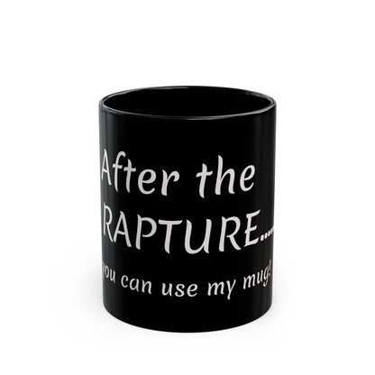 After the RAPTURE Black Mug (11oz, 15oz)