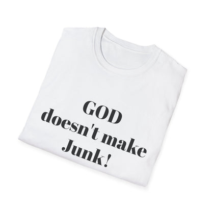GOD DOESNT MAKE JUNK Unisex Softstyle T-Shirt