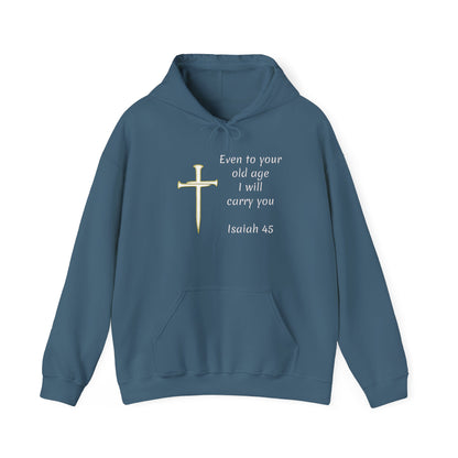 Isaiah 45 Hoodie | Christian Faith Scripture Sweatshirt