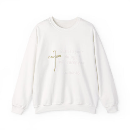 Isaiah 45 Sweatshirt | Christian Faith Graphic Pullover