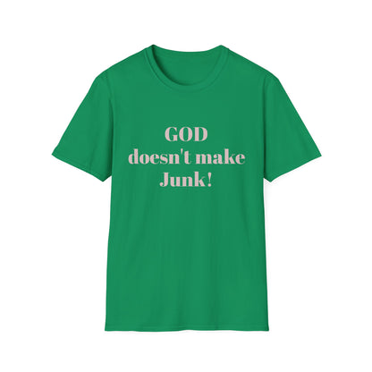 GOD DOESNT MAKE JUNK Unisex Softstyle T-Shirt