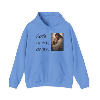 Add your loved ones face! Safe in His arms