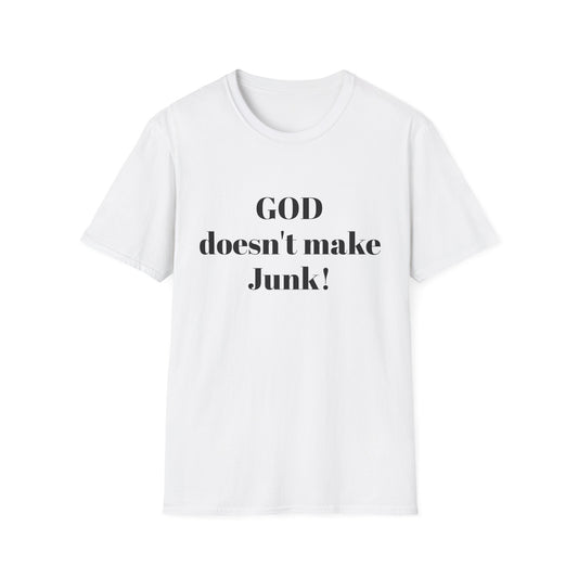 GOD DOESNT MAKE JUNK Unisex Softstyle T-Shirt