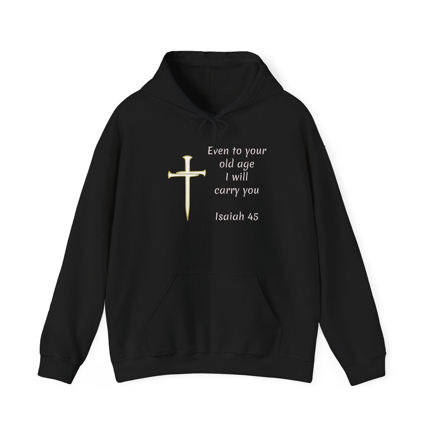 Isaiah 45 Hoodie | Christian Faith Scripture Sweatshirt