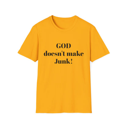 GOD DOESNT MAKE JUNK Unisex Softstyle T-Shirt