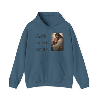Add your loved ones face! Safe in His arms