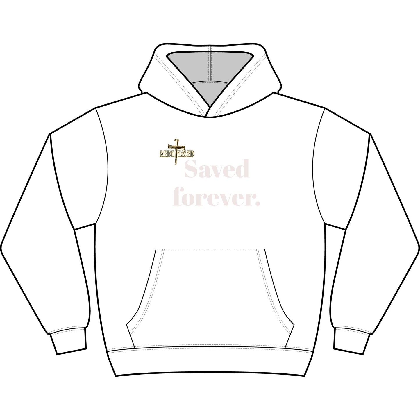 Saved foreverMen's Box Hoodie