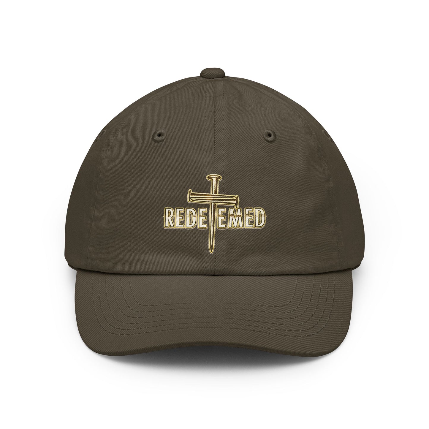 REDEEMED Hat | Customizable Embroidered Text Cap