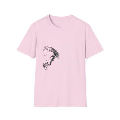 Knit by God Saved by Christ T-Shirt | Christian Faith Tee