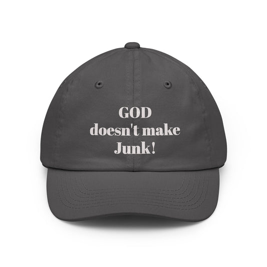 GOD doesnt make JUNKHat | Customizable Embroidered Text Cap