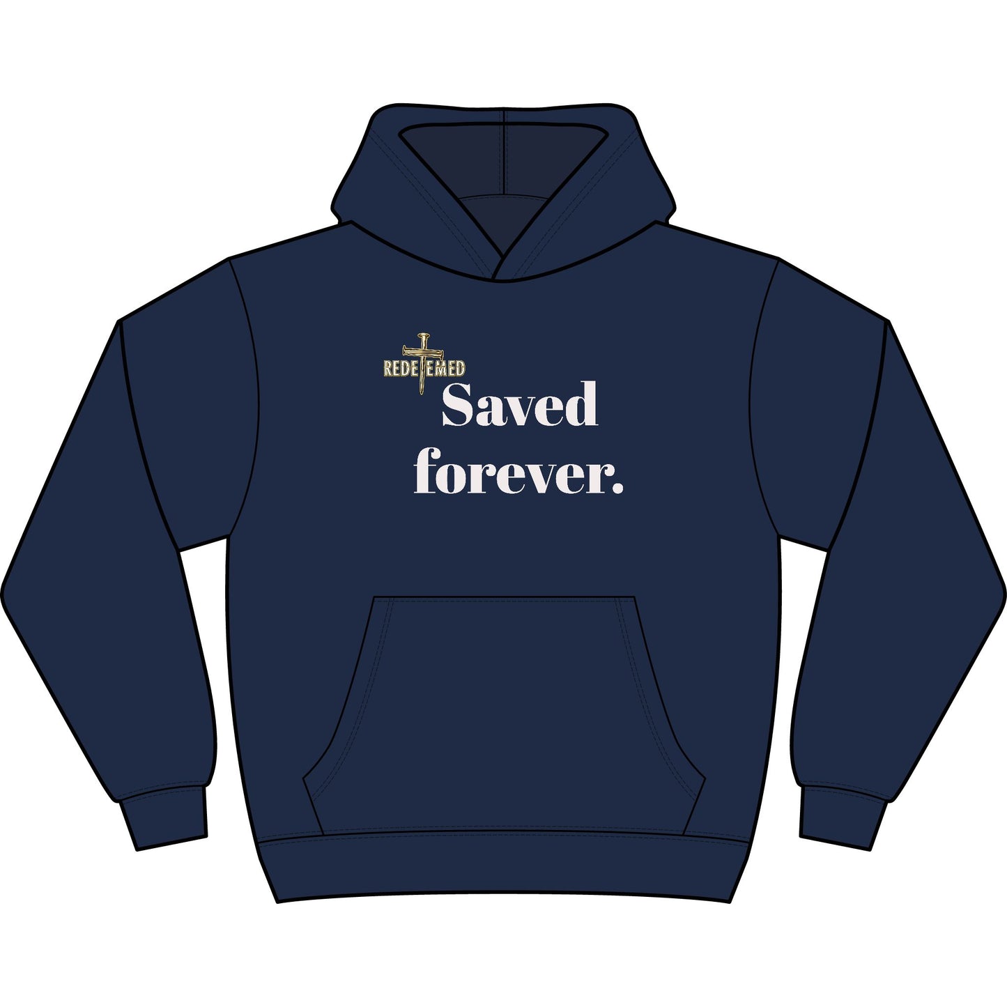 Saved foreverMen's Box Hoodie